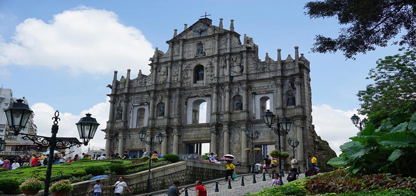 Ruins of St. Paul Macau Tour Packages